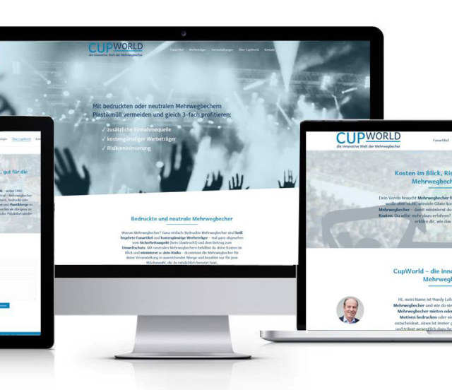 Website made by fullspectrum - cupworld.at
