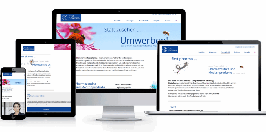 Website made by fullspectrum - www.firstpharma.at