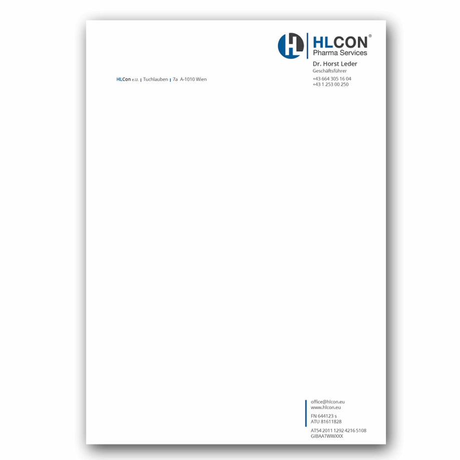 print fullspectrum - Briefpapier für hlcon.eu